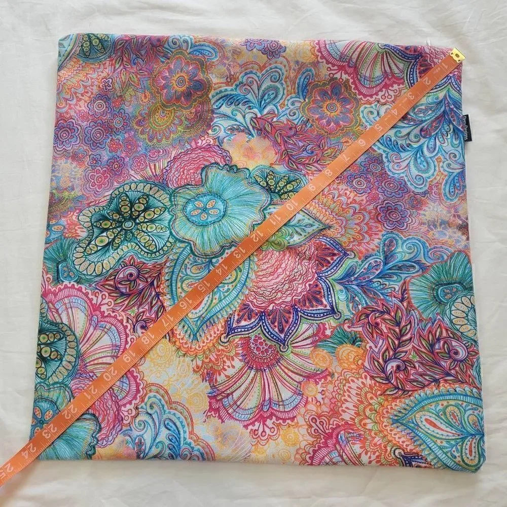 Deny Designs Stephanie Corfee Flourish Allover Two Patio Pillowcases EUC
